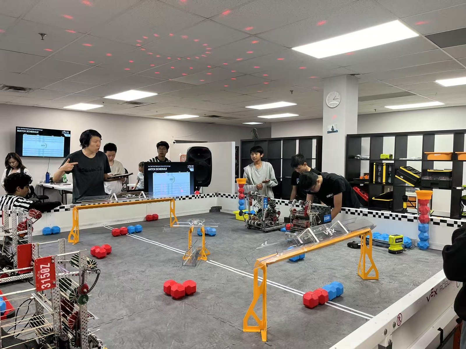 VEX competition pit
